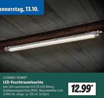 Lidl Livarno home led-feuchtraumleuchte Angebot