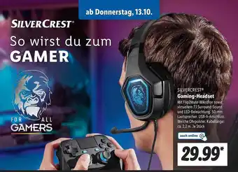 Lidl Silvercrest gaming-headset Angebot