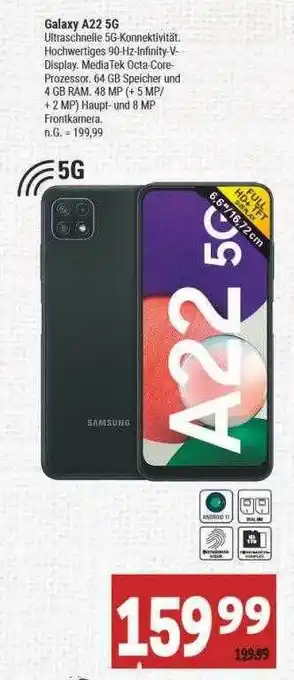 Marktkauf Samsung galaxy a22 5g Angebot