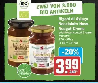 Hit Rigoni di asiago nocciolata nussnougat-creme Angebot