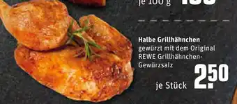 REWE Halbe Grillhähnchen Angebot