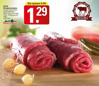 WEZ Bauern Gut Zarte Rinderrouladen 100g Angebot