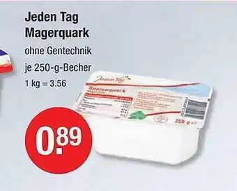 V Markt Jeden tag magerquark Angebot