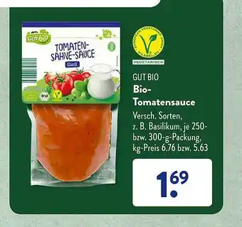 Aldi Süd Gut bio bio-tomatensauce Angebot