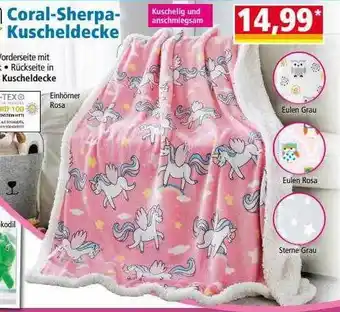 Norma Coral-sherpa-kuscheldecke Angebot