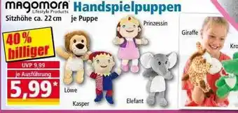 Norma Magomora handspielpuppen Angebot