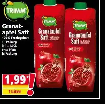 Norma Granatapfel saft trimm Angebot