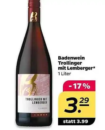 NETTO Badenwein trollinger mit lemberger Angebot