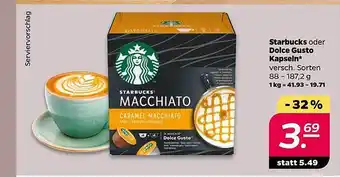 NETTO Starbucks oder dolce gusto kapseln Angebot