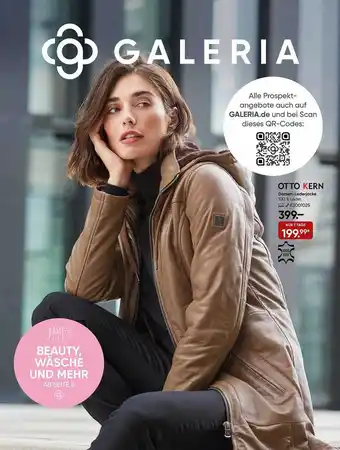 Galeria Damen-lederjacke otto kern Angebot