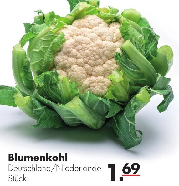 Alle Blumenkohl Angebote Entdecken Sie das günstigste Blumenkohl Angebot!