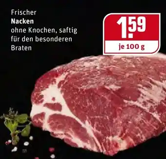 REWE Frischer Nacken 100g Angebot