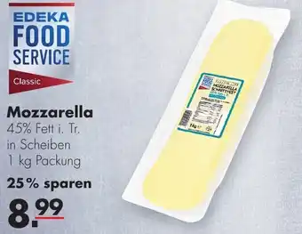 Handelshof Edeka Food Service Mozzarella 1 kg Packung Angebot