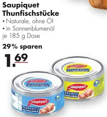 Handelshof Saupiquet Thunfischstücke 185 g Dose Angebot