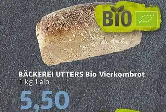 BUNGERT Bäckerei utters bio vierkornbrot Angebot