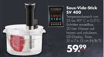 Handelshof Caso Design Sous Vide Stick SV 400 Angebot