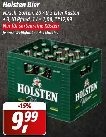 Simmel Holsten Bier 20x0,5 Liter Kasten Angebot