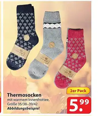 Famila Nord Ost Thermosocken Angebot