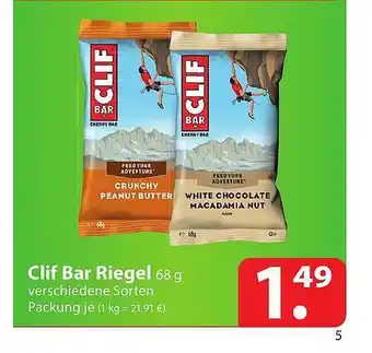 Famila Nord Ost Clif bar riegel Angebot