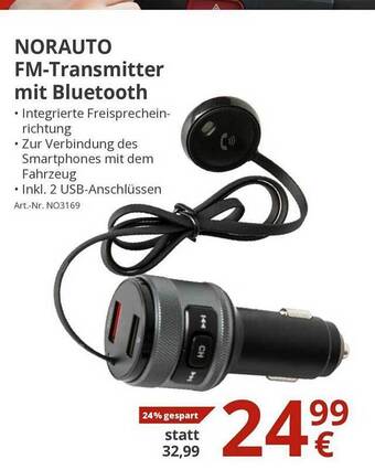 A.T.U. Norauto fm-transmitter mit bluetooth Angebot