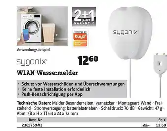 Conrad Sygonix wlan wassermelder Angebot