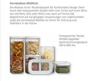 Müller Vorratsdose modula Angebot