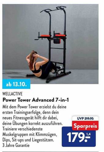 Aldi Süd Wellactive power tower advanced 7-in-1 Angebot