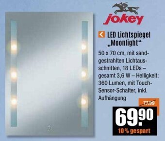 V Baumarkt Jokey LED Lichtspiegel ,,Moonlight" Angebot