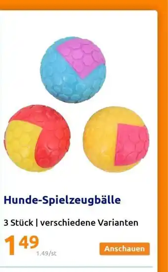 Action Hunde-spielzeugbälle Angebot