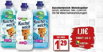 Elli Markt Kuschelweich weichspüler Angebot