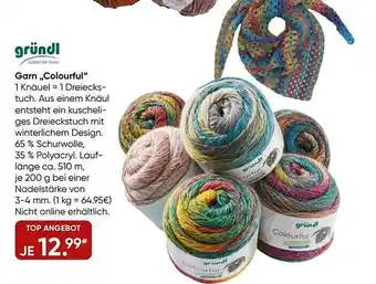 Galeria Gründl garn „colourful“ Angebot