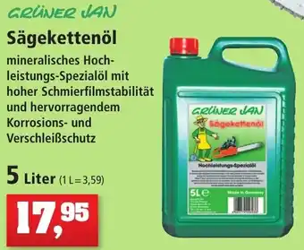 Thomas Philipps Grüner Jan Sägekettenöl 5 Liter Angebot