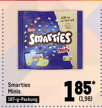 METRO Nestle Smarties Minis 187g Angebot