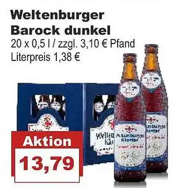 Bilgro Weltenburger barock dunkel Angebot