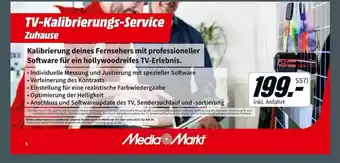 MediaMarkt Tv-kalibrierungs-service Angebot