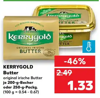 Kaufland Kerrygold Butter 200/250g Becher Angebot