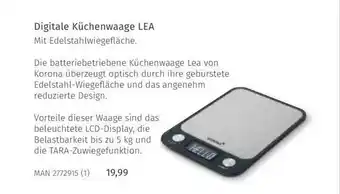 Müller Digitale küchenwaage lea Angebot