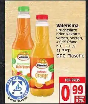 Edeka Valensina Angebot