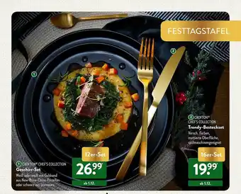 Aldi Süd Crofton chef's collection geschirr-set Angebot