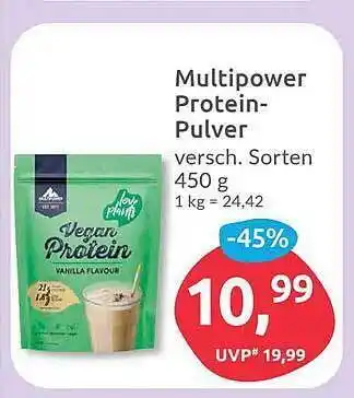 Budni Multipower protein-pulver Angebot