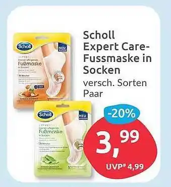 Budni Scholl expert care-fussmarke in socken Angebot