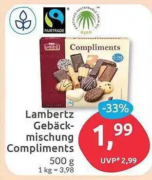 Budni Lambertz gebäckmischung compliments Angebot