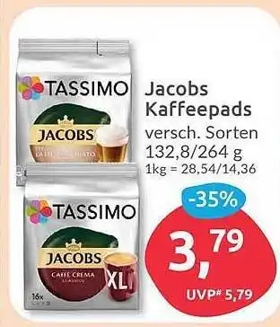 Budni Jacobs kaffeepads Angebot