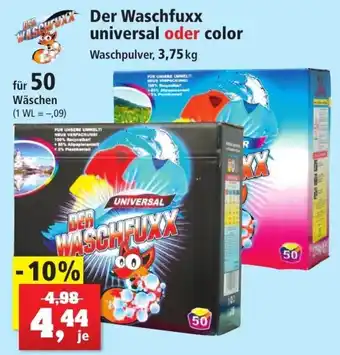 Thomas Philipps Der Waschfuxx Universal oder Color für Wäschen Angebot