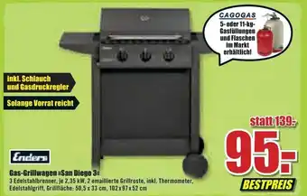 B1 Discount Baumarkt Enders Gas Grillwagen San Diego 3 Angebot