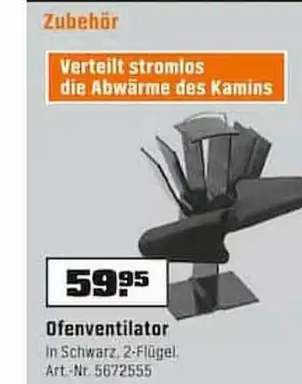 OBI Ofenventilator Angebot