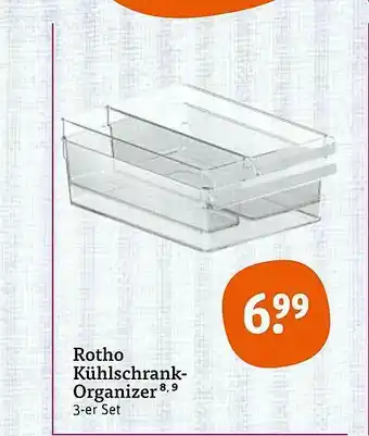 tegut Rotho Kühlschrank Organizer Angebot