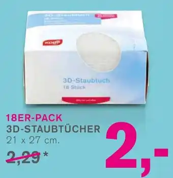 KODi 3D Staubtücher 18er Pack Angebot