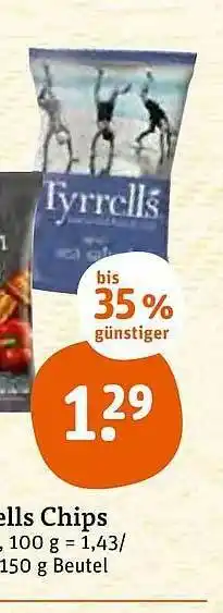 tegut Tyrrell's Chips Angebot