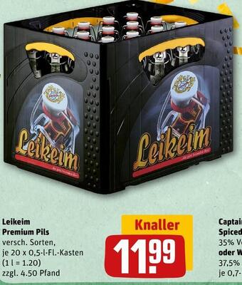 REWE Leikeim premium pils Angebot